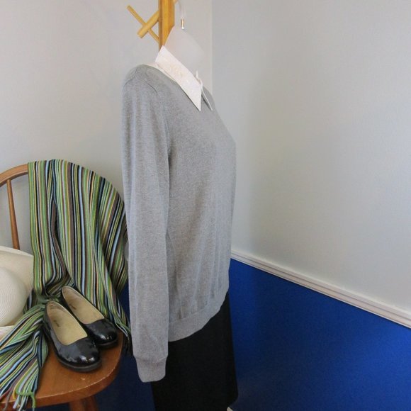 🌟HP🌟 VTG Worthington Gray Boat Neck Sweater - Picture 4 of 7